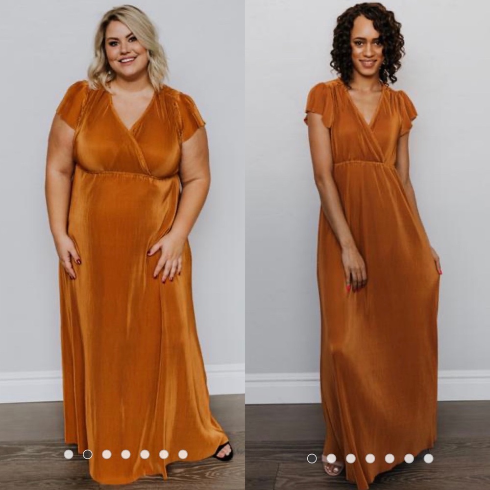 Orange Maxi Dress